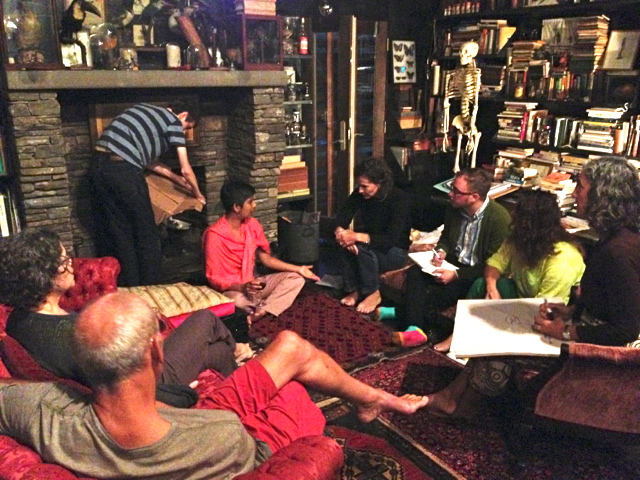 September 2014: Lab members gathered for a Fall overnight retreat at Mildred’s Lane. Two outcomes developed from retreat sessions were: the creation of 2 Graduate Fellowship positions to reenvision CDRL’s website and publicly articulate the mission of the Lab; the idea for a Curatorial Slam event in Spring 2015 that would highlight various curatorial practices across The New School. Retreat agenda available here.